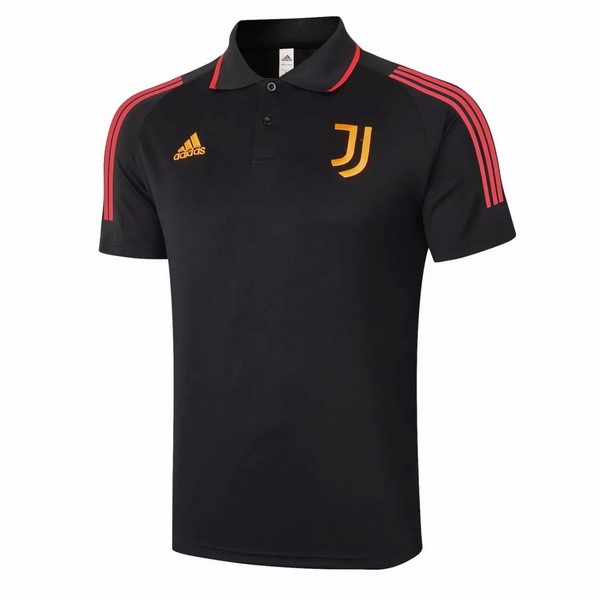 Polo Juventus 20/21 Nero Rosso